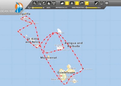 The Route of RORC Caribbean 600