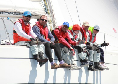 Capstan Sailing in action, hiking out is eveything!