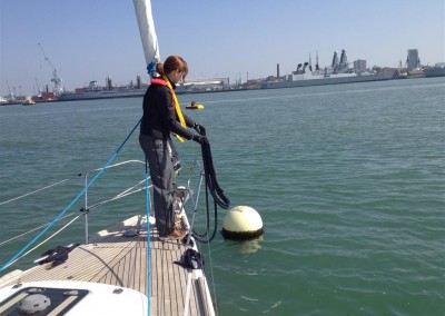 Crew work is essential and the course is very hands on